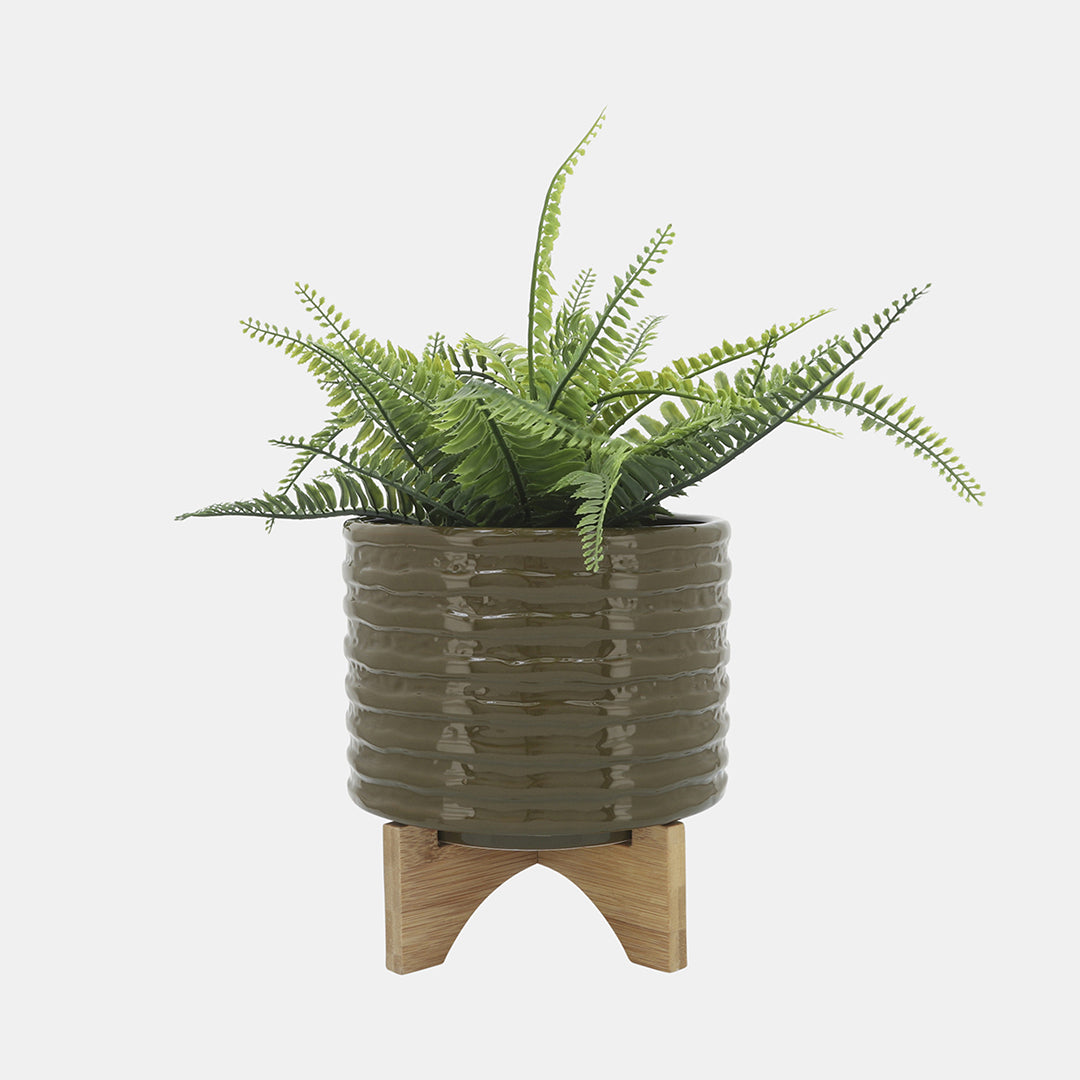 Zeleny Planter With Stand