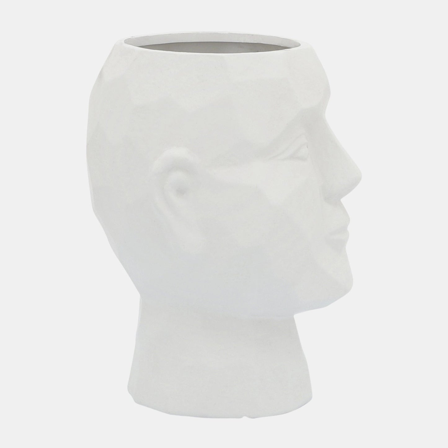Ceann Vase, White