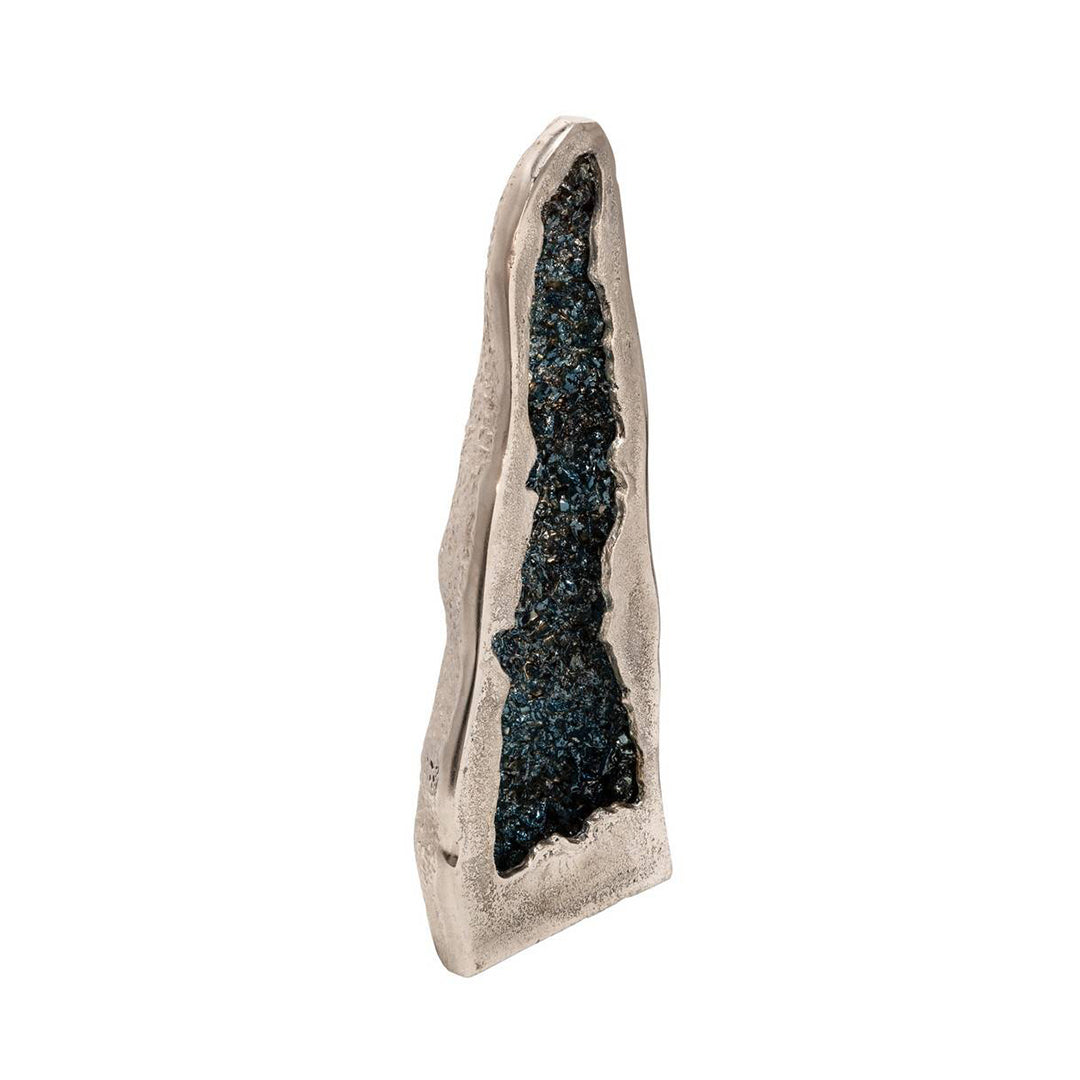 Azul Metal Rock Sculpture