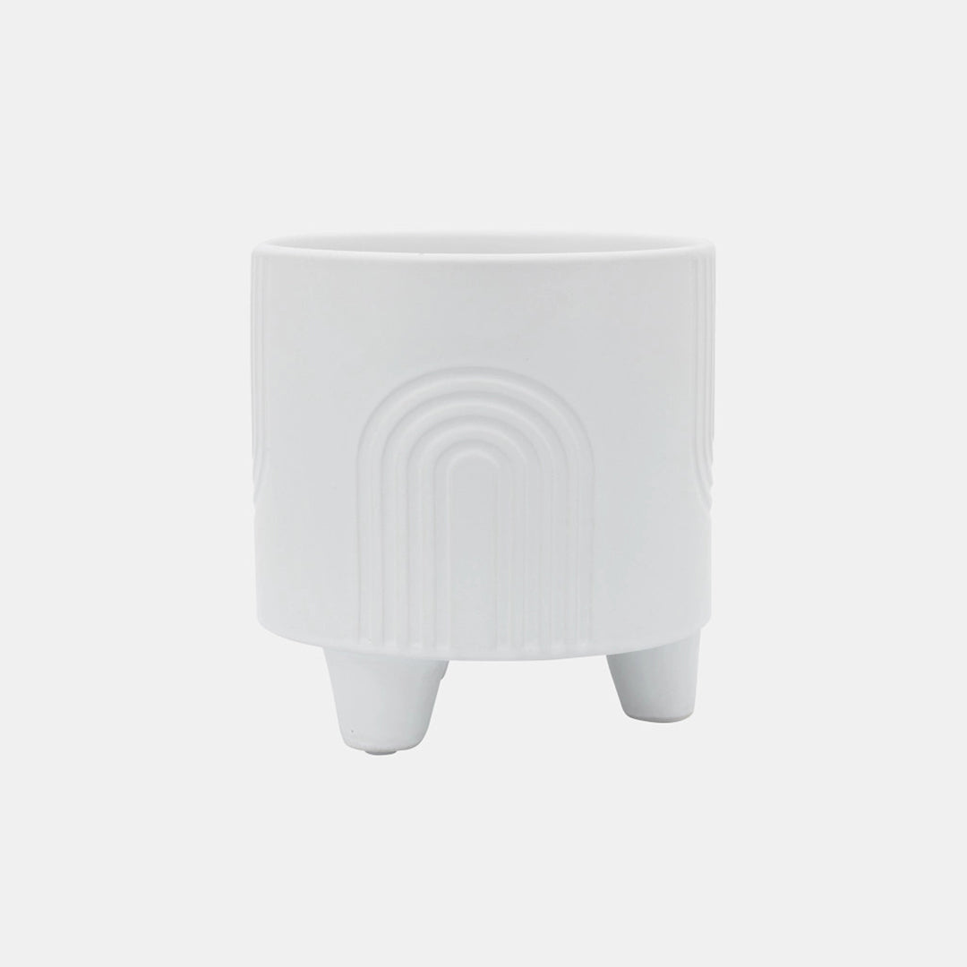 Bravais Footed Planter (Set of 2)