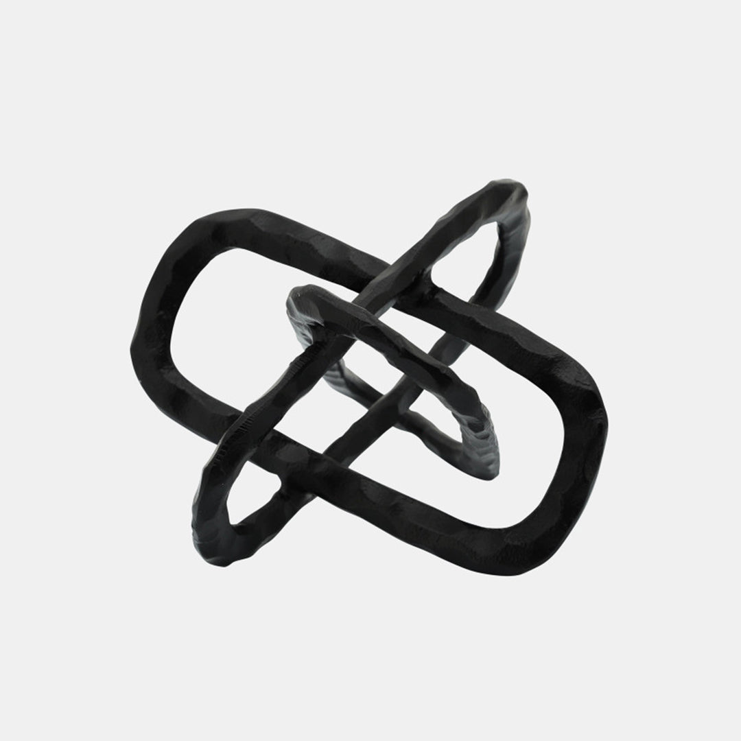 Cayla Oval Links - Black