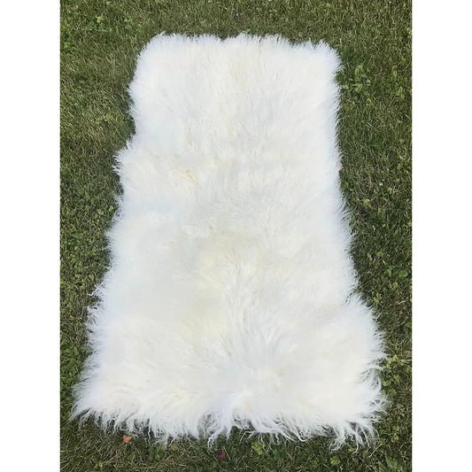 Tibetan Plate 2 X 4 Unlined, Natural and Country White