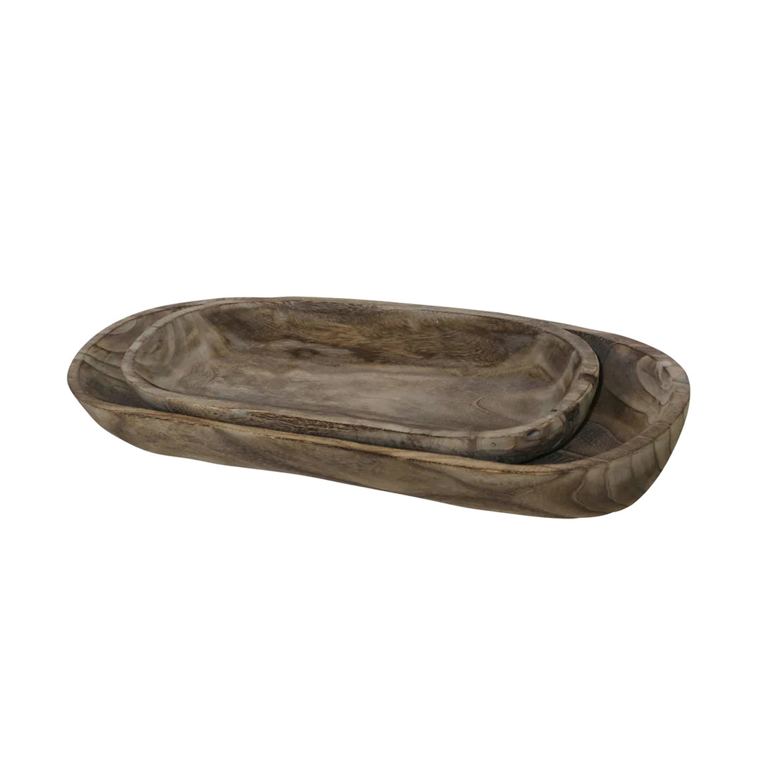Felicia Plates - Gray (Set of 2)