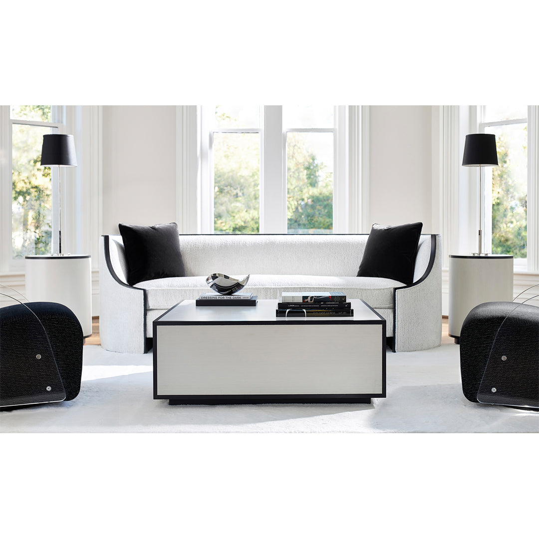 Silhouette Side Table, Eggshell Finish