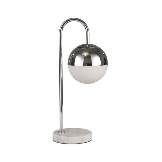 Merced Table Lamp, Silver