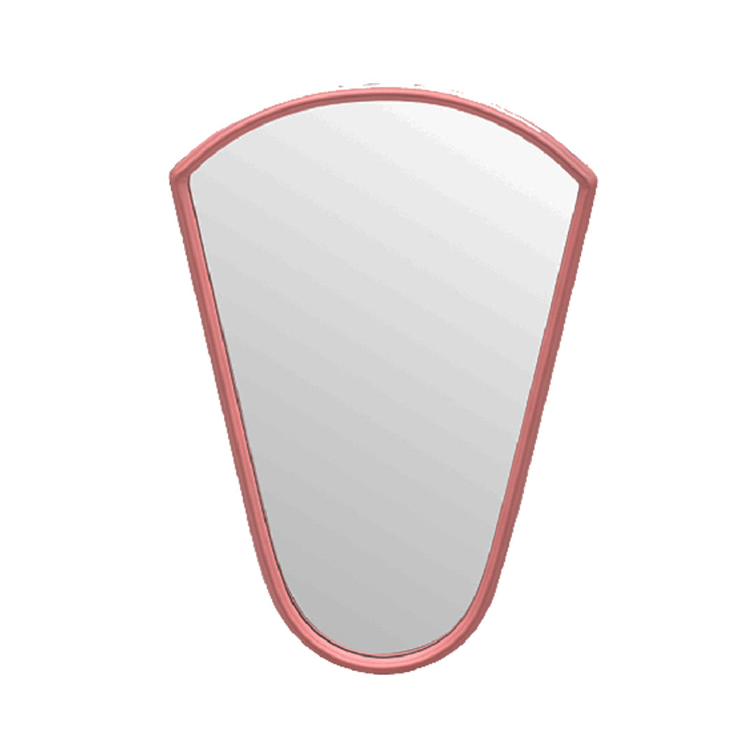 Metal Framed Wall Mirror - Pink