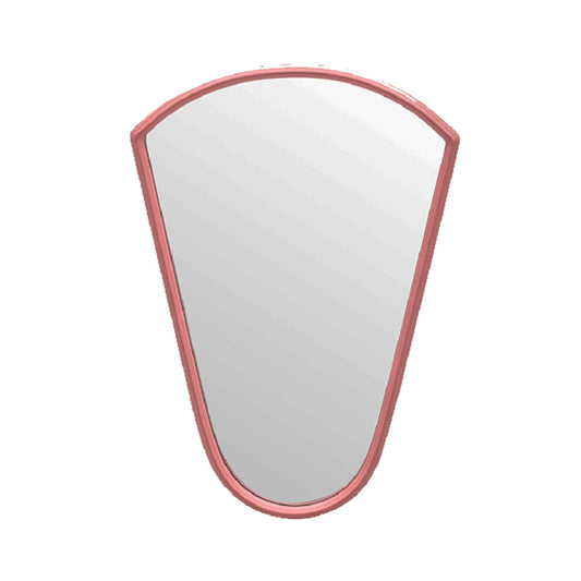 Pink Metal Framed Wall Mirror