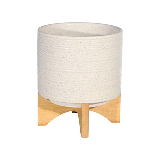 Nuka 8" Planter on Stand