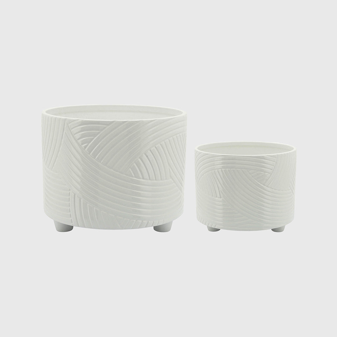 Rabi Footed Planters (Set of 2)