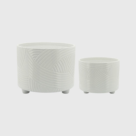 Rabi Footed Planters (Set of 2)