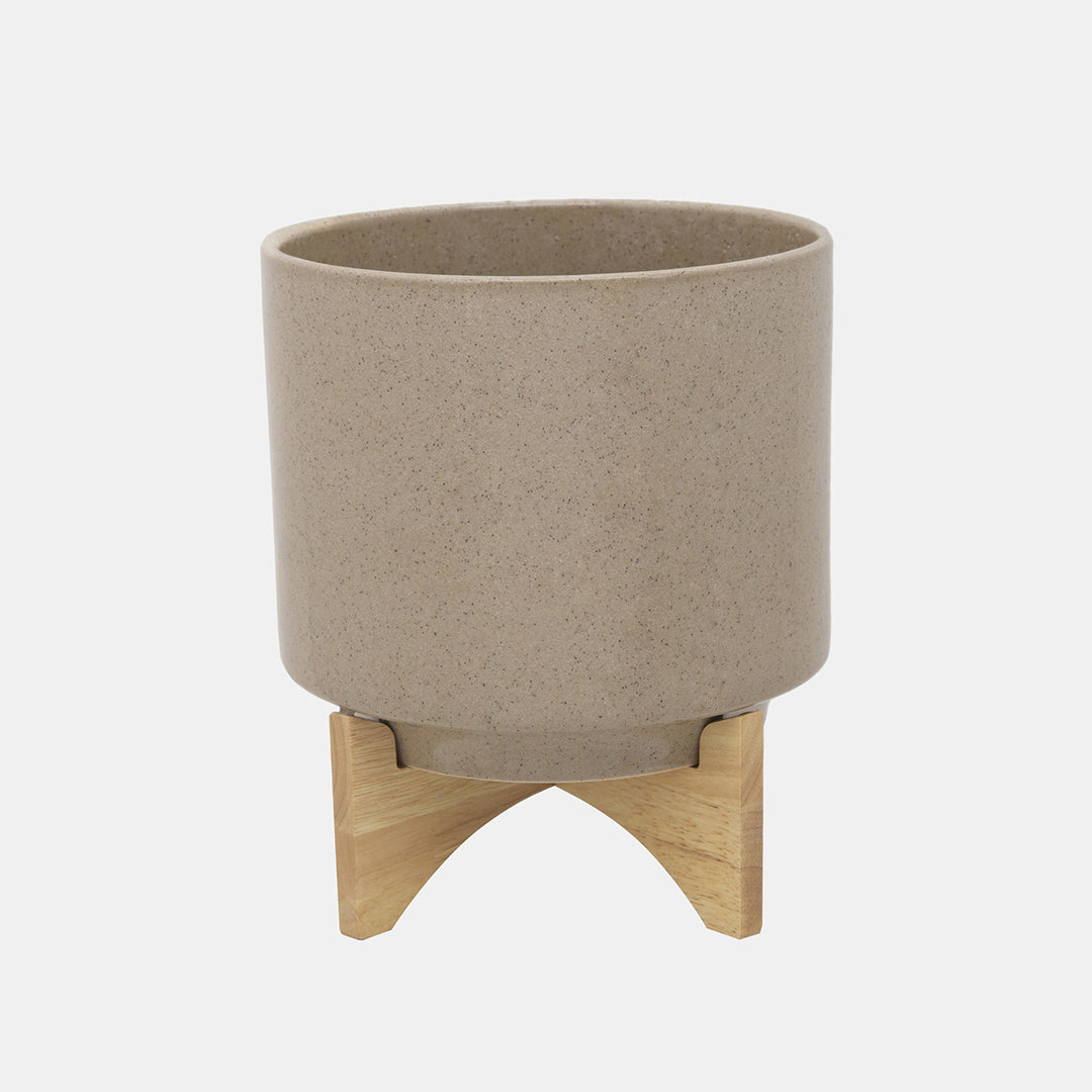 Trevor 10" Planter With Stand