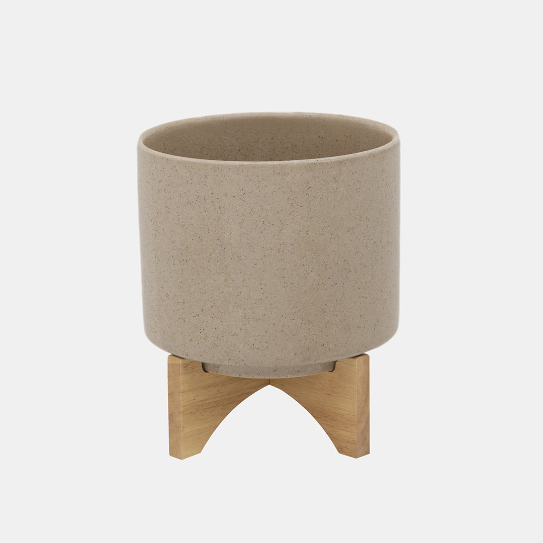 Trevor 8" Planter With Stand