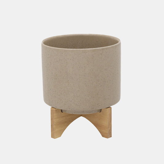 Trevor 8" Planter With Stand