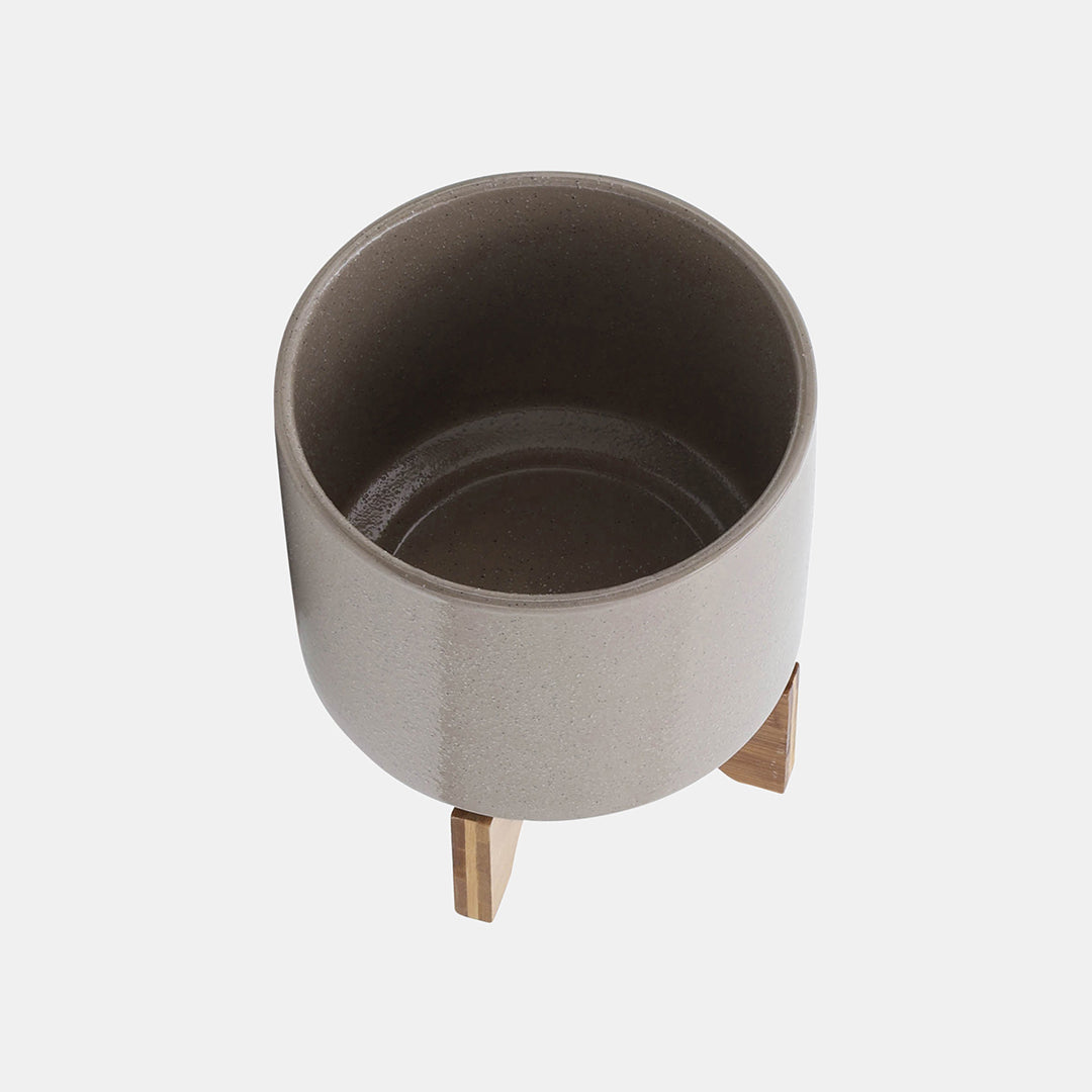 Trevor 8" Planter With Stand