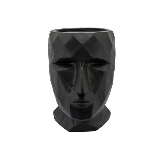 Viso 17" Planter, Black