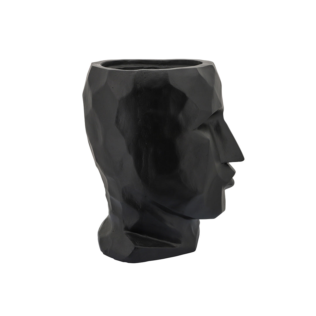 Viso 17" Planter - Black