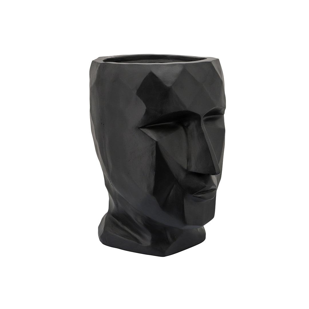 Viso 17" Planter - Black
