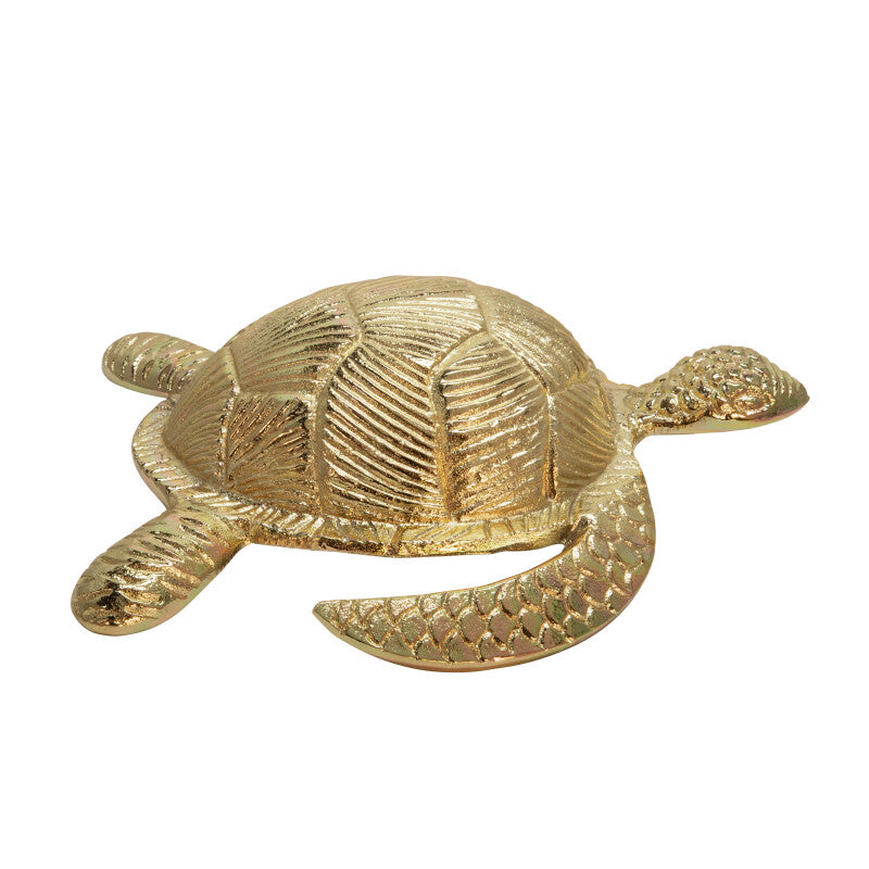 Turtle Table Décor, Gold