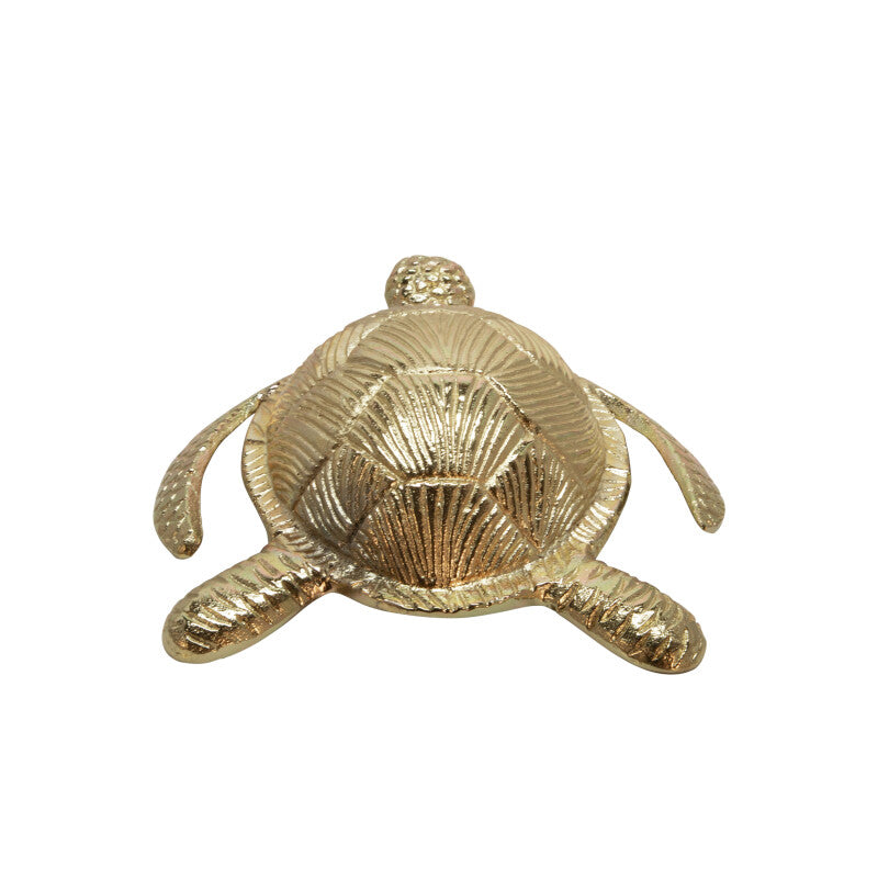 Turtle Table Décor, Gold