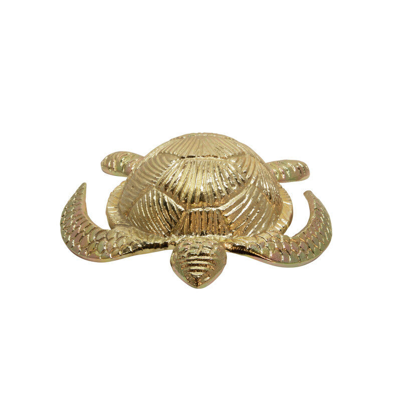 Turtle Table Décor, Gold