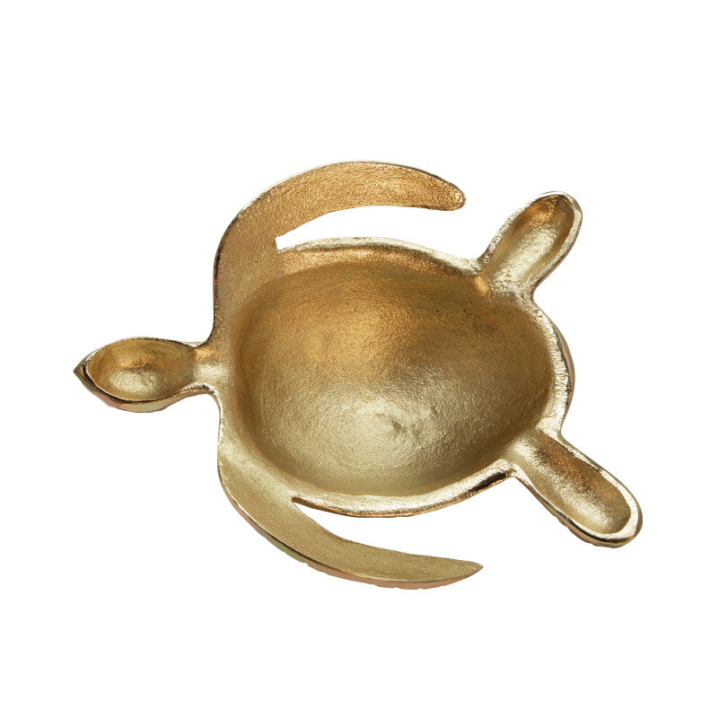 Turtle Table Décor, Gold