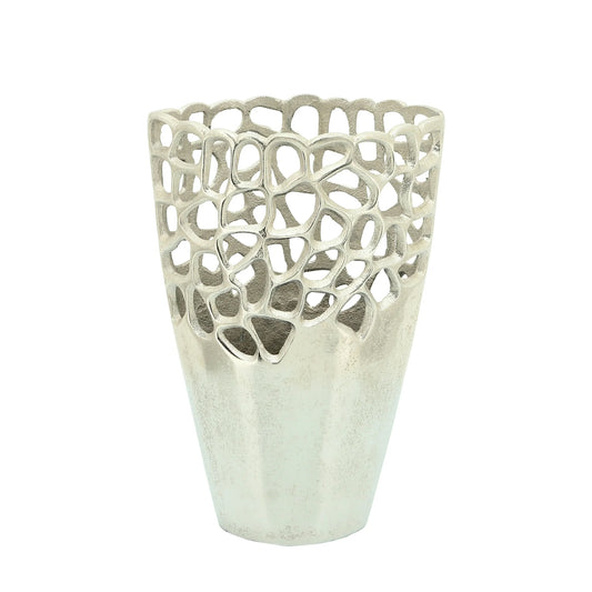 Argento 12" Cut-out Vase
