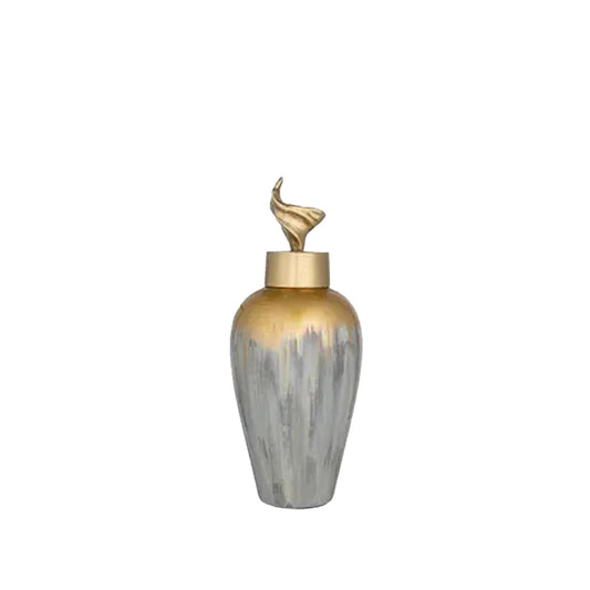 Wickhom Vase 18" With Lily Lid