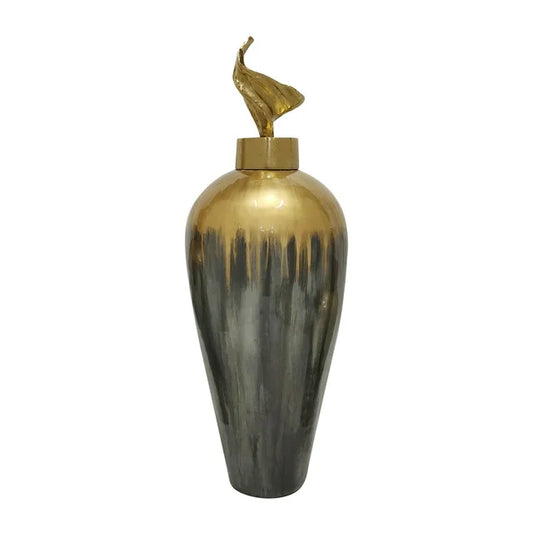Wickhom Vase 27" With Lily Lid
