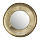 Bowl Pattern Mirror, Gold