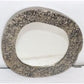 15/20" Textured Mirrors, Silver Set Of 2
