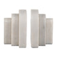 Marble Layered Arches Bookends, Set Of 2