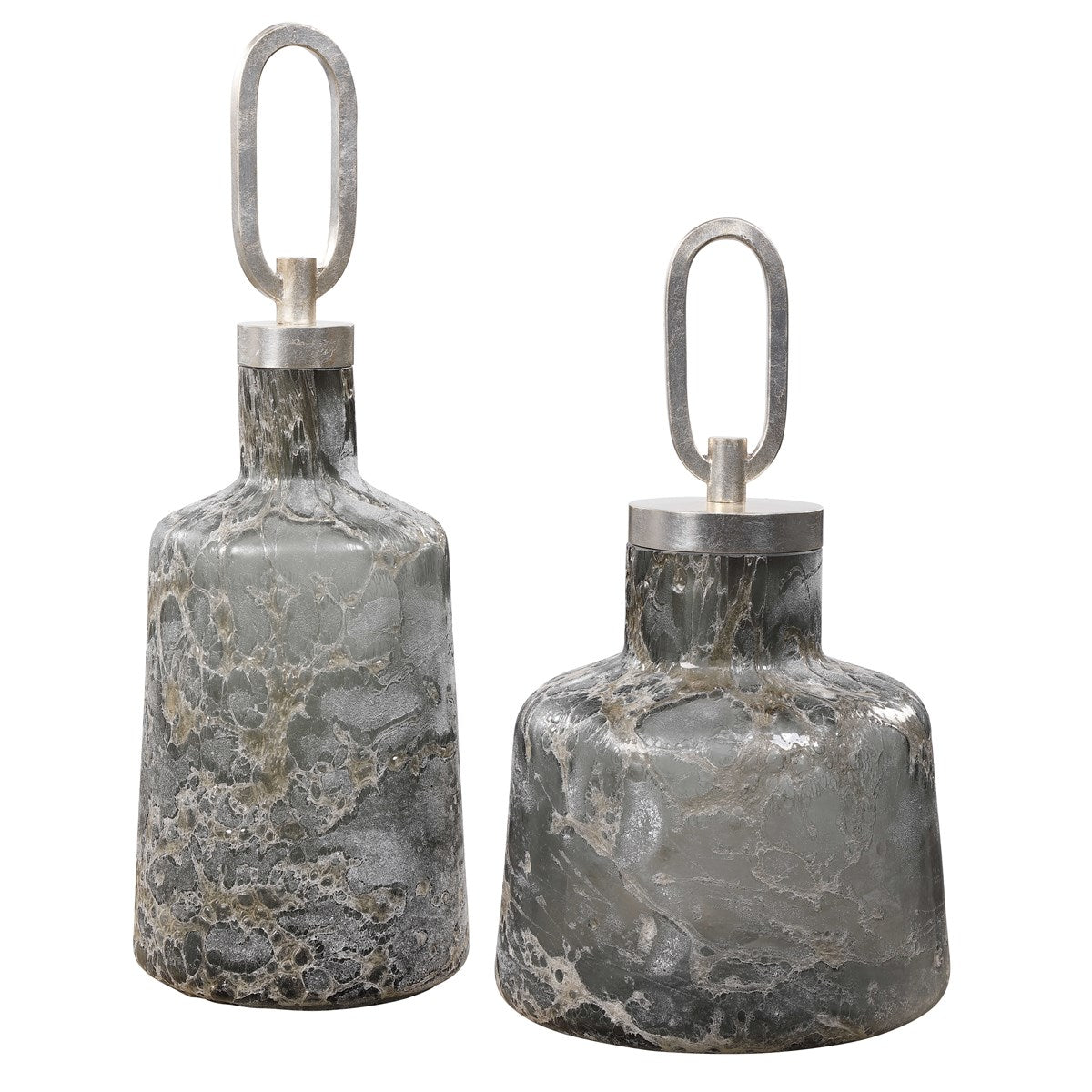 Storm Bottles, Set Of 2