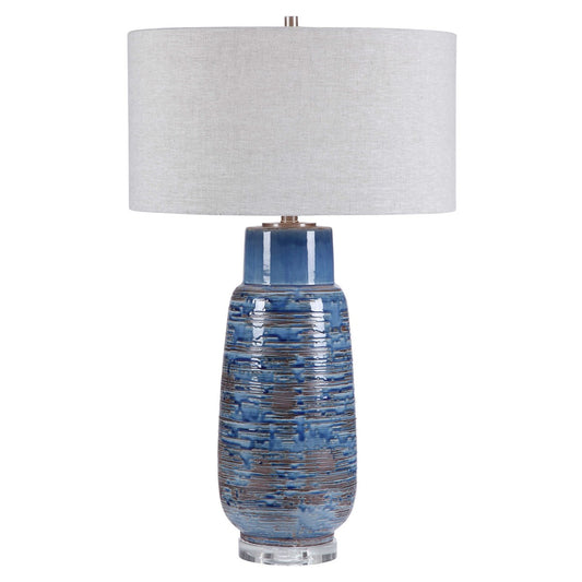 Magellan Table Lamp, Blue