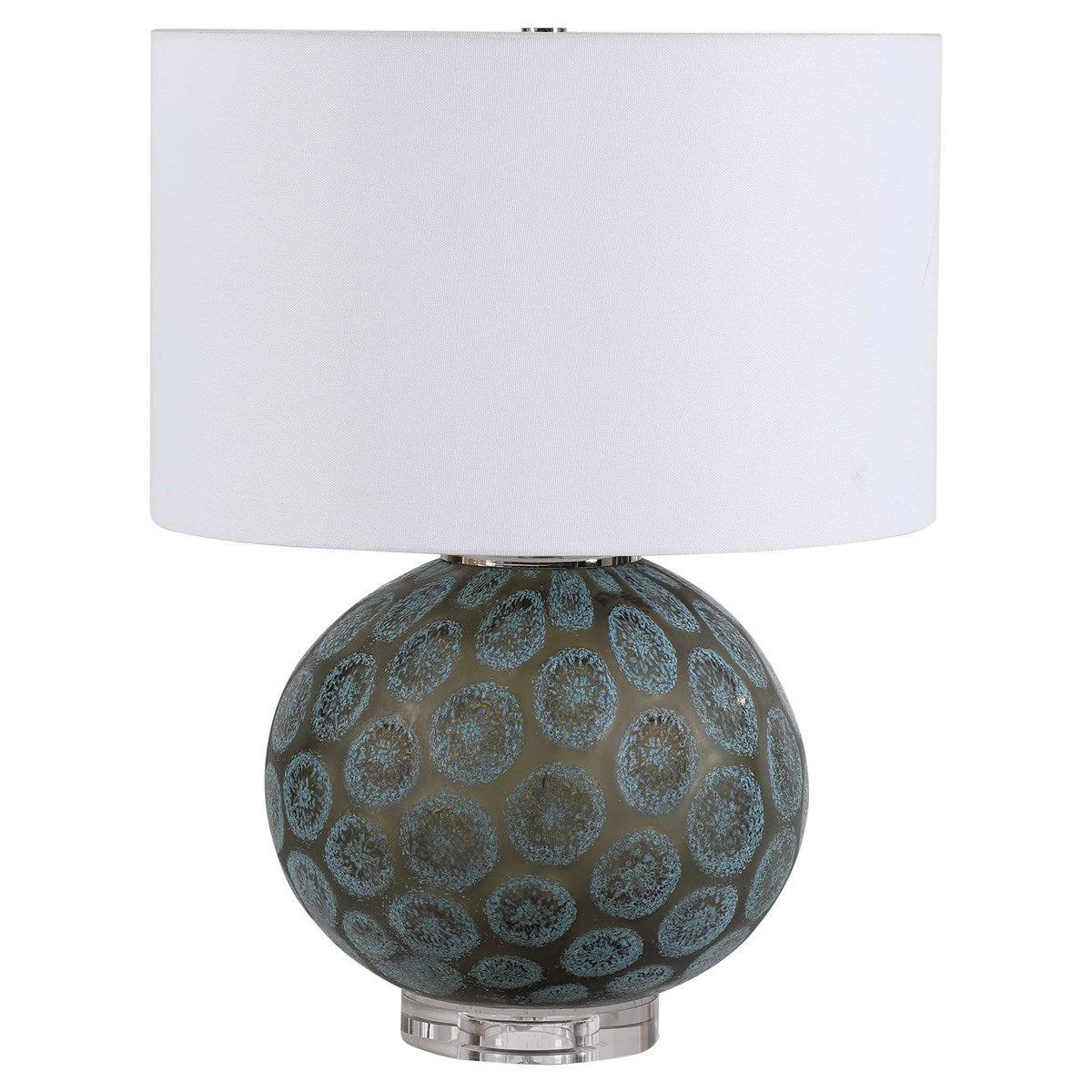 Agate Slice Table Lamp