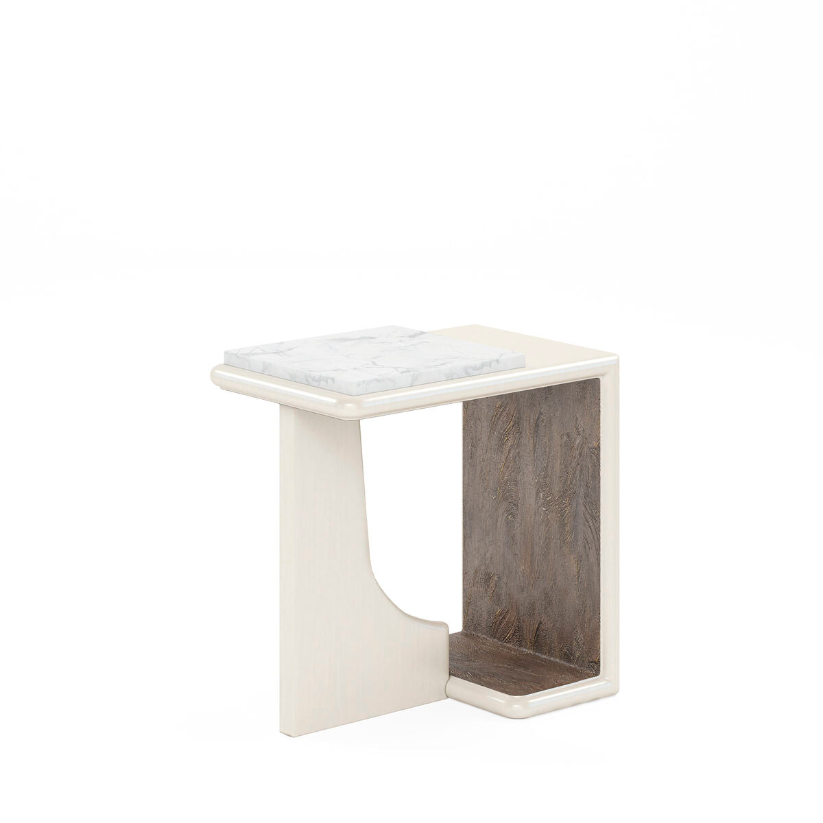 Blanc Chairside Table
