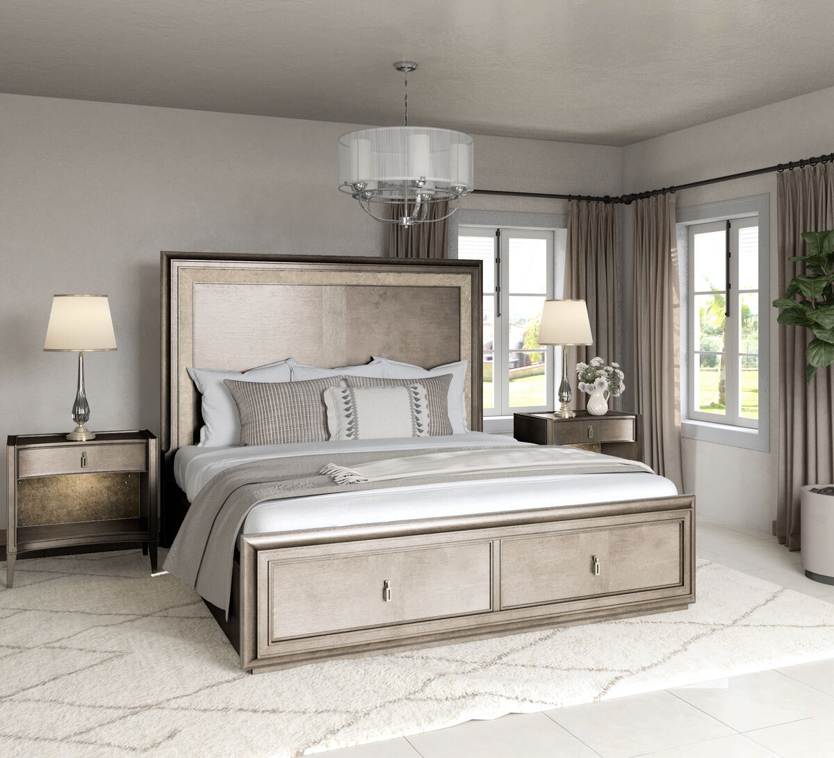 Cove Open Nightstand