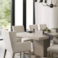Linea Upholstered Arm Chair, Greige