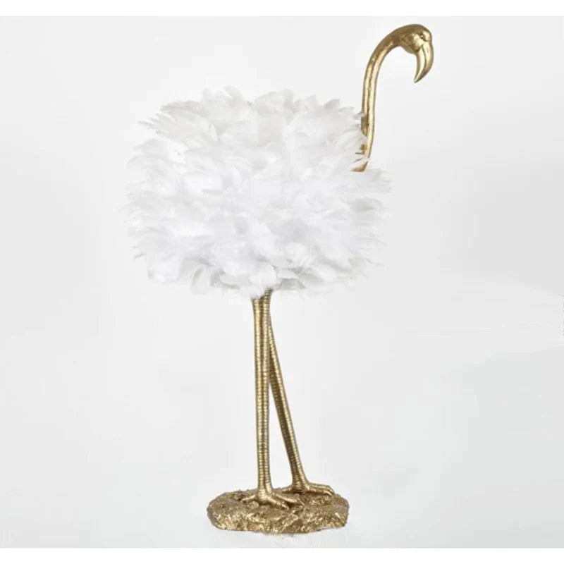 Charleston Gold Flamingo Lamp