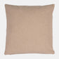 20 X 20 In. Leather & Geomatric Patch Decorative Pillow