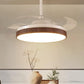 Aura 42" White Ceiling Fan With Light