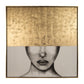Gold Streak Woman Hand Painted