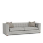Quincey Sofa, Macarena Light Grey