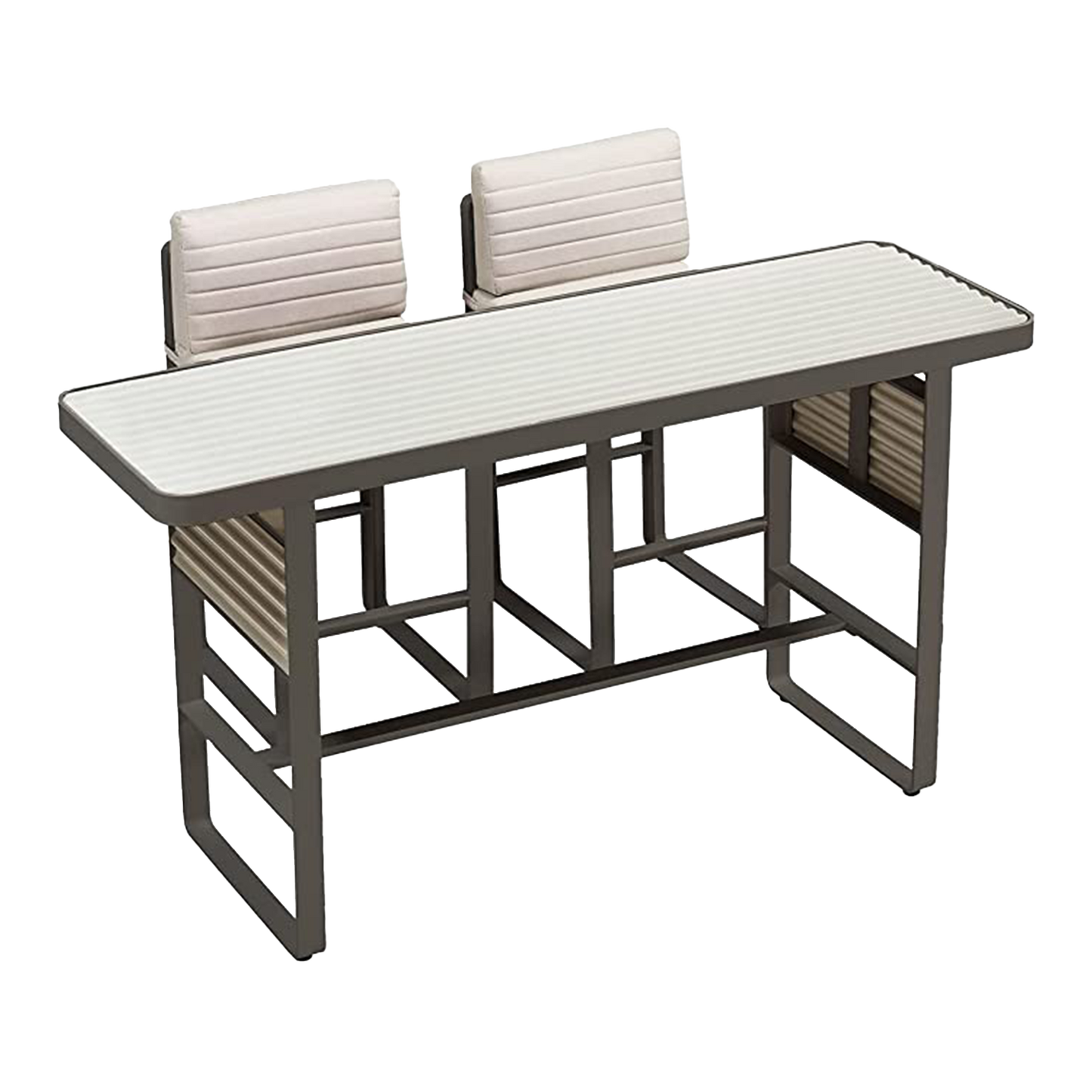 Airport Bar Rectangular Table (6 - Seater)