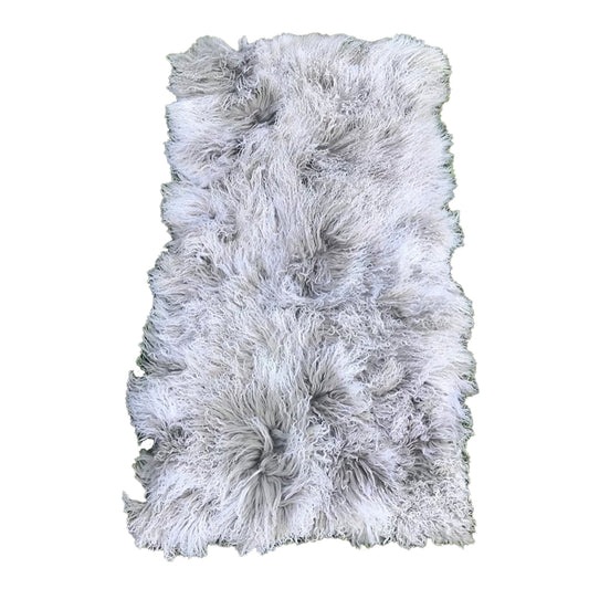 Tibetan Plate 2 X 4 Unlined, Gray Snowtop