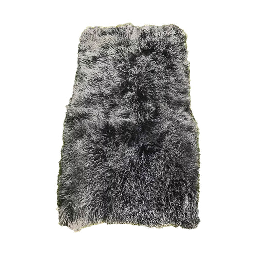 Tibetan Plate 2 X 4 Unlined, Charcoal
