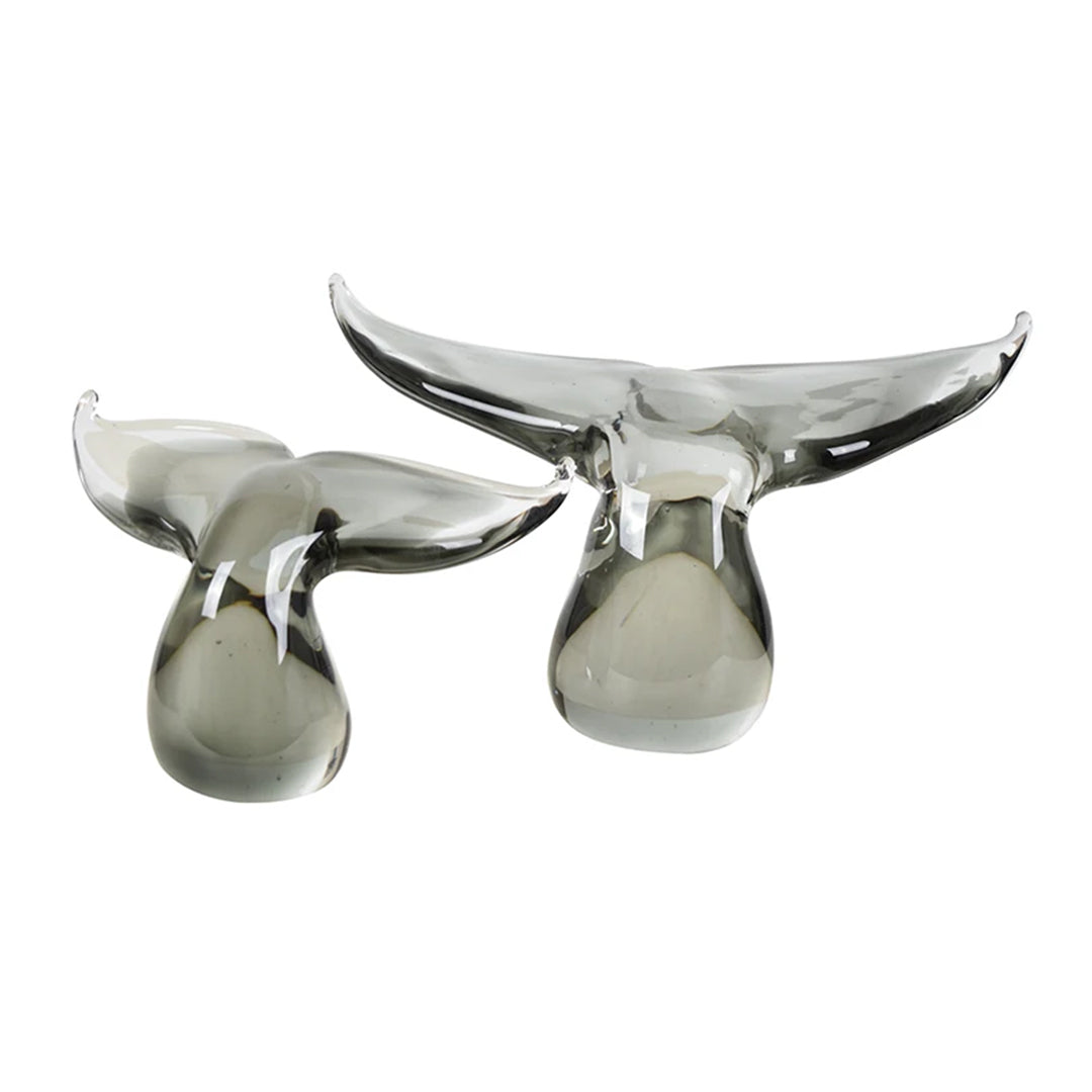 Glass Fish Tail Set Of 2