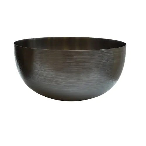 Iron Nickel Textured Bowl