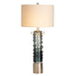 Guildford Swirl Twins Pull Chain Table Lamp