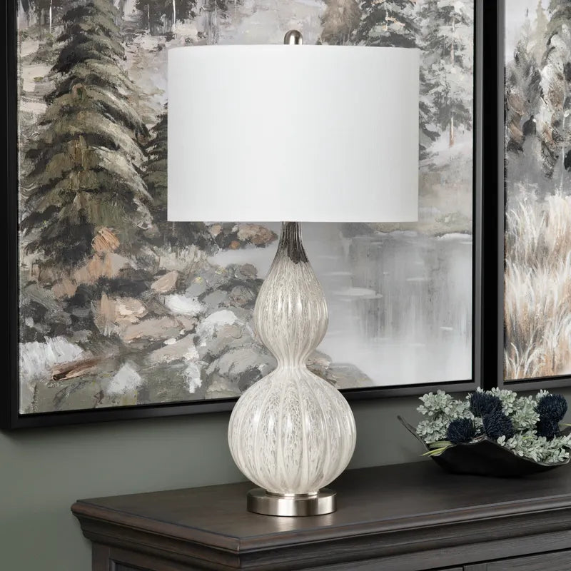 Monroe Fluted Gourd Lamp