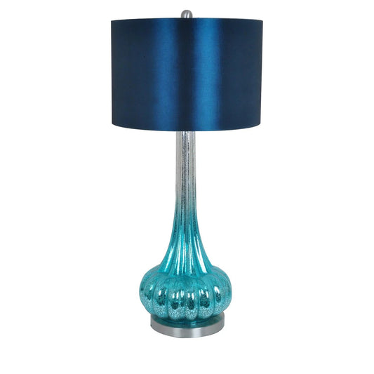 Peacock Blue Table Lamp